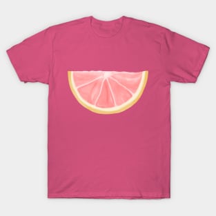 Juicy Pink Grapefruit Wedge T-Shirt